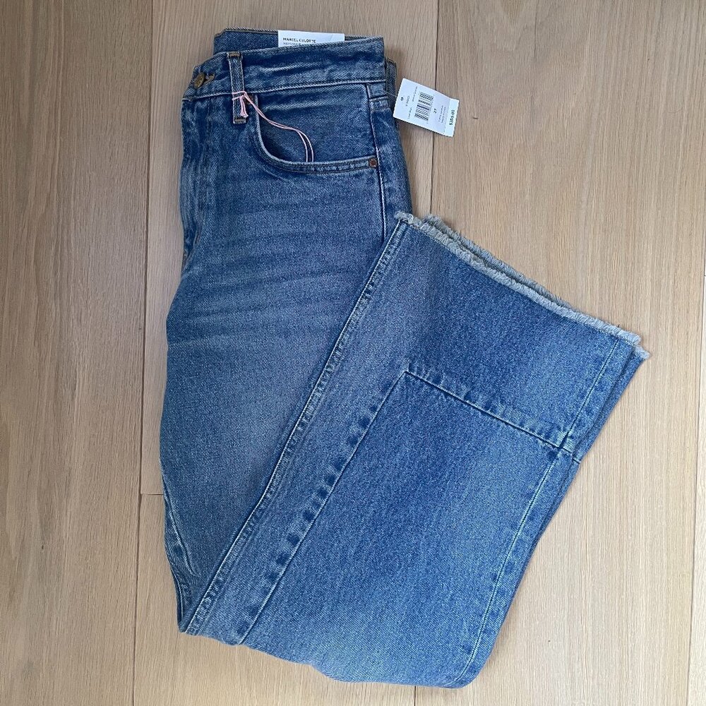 B SIDES Jeans Marcel Culotte Liesl Blue